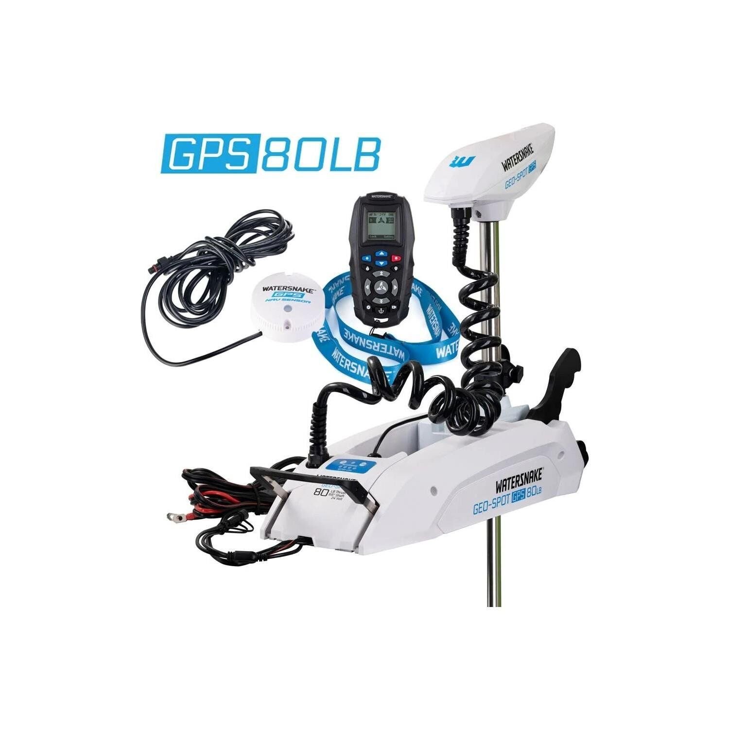 WATERSNAKE GEO SpotGPS 80LB 78'' ŞAFT 24Volt SANAL ÇAPA