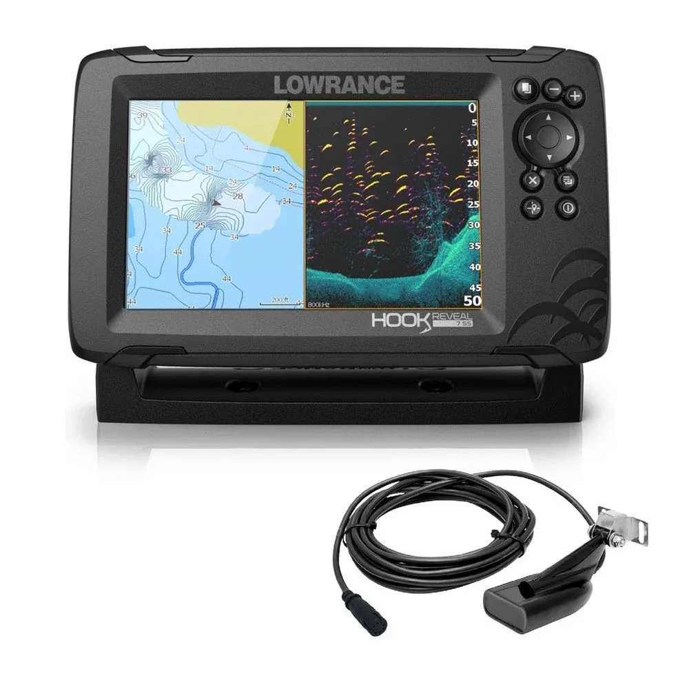 Lowrance Hook Reveal 7 83/200 Chirp Balık Bulucu GPS Balık Bulucu