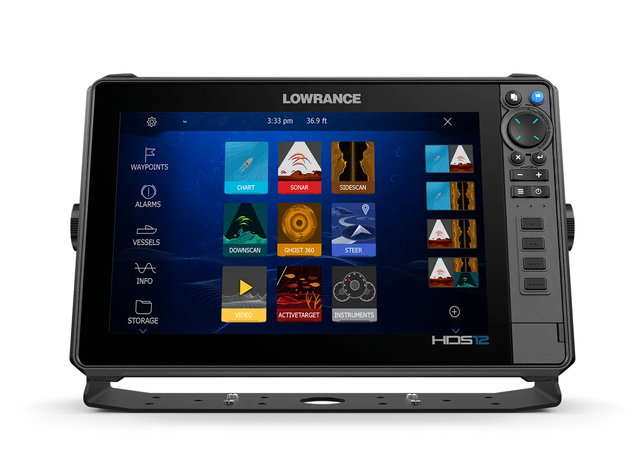 Lowrance HDS-12 PRO Multifonksiyon Ekran Türkçe Menü