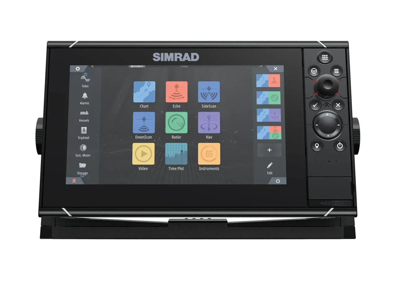 Simrad NSS Evo3S 9 Multifonksiyon Balık Bulucu Gps Chartplotter Ekran