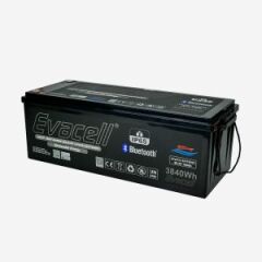 Evacell 38.4v ( 36 Volt ) 100 Ah Amper LiFePO4 Lityum Demir Fosfat Akü / Batarya IP65